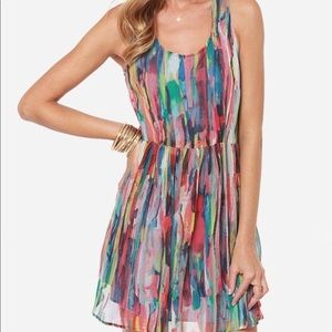 Jack by BB Dakota kenza multi color cut out dress